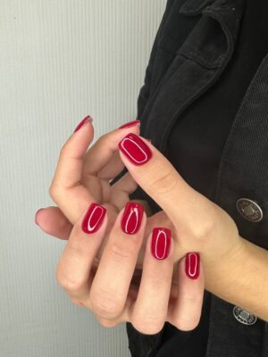 работа ученицы курса по гель лаку Мариуполь