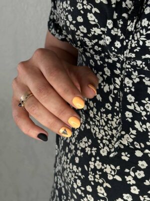 работа ученицы курса по гель лаку Мариуполь